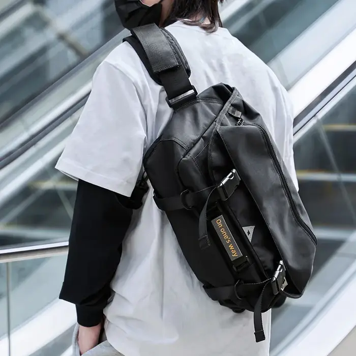 Sacs de messager Oxford imperméables pour hommes, sac à bandoulière de grande capacité, sacs à bando