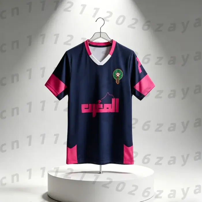 Nouveaux Maillots de Football Classiques Saison Maroc 2026 Respirants et à Séchage Rapide – Hauts et T-shirts Assortis Famille Parent-Enfant