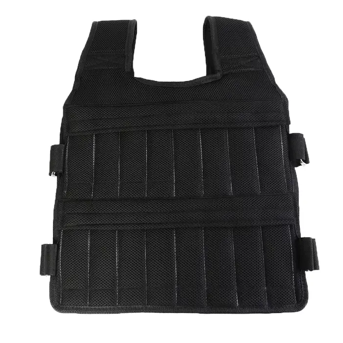 Gilet lesté Durable 3-50KG, gilet d'entraînement de poids réglable, veste de sable, vêtements de box