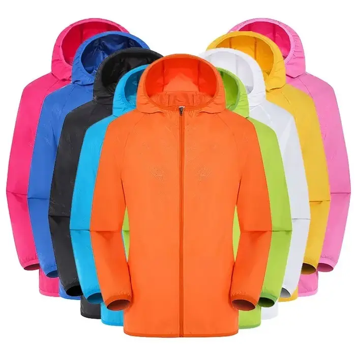Veste coupe-vent de pêche pour hommes et femmes, veste imperméable, vêtements de randonnée, d'escala