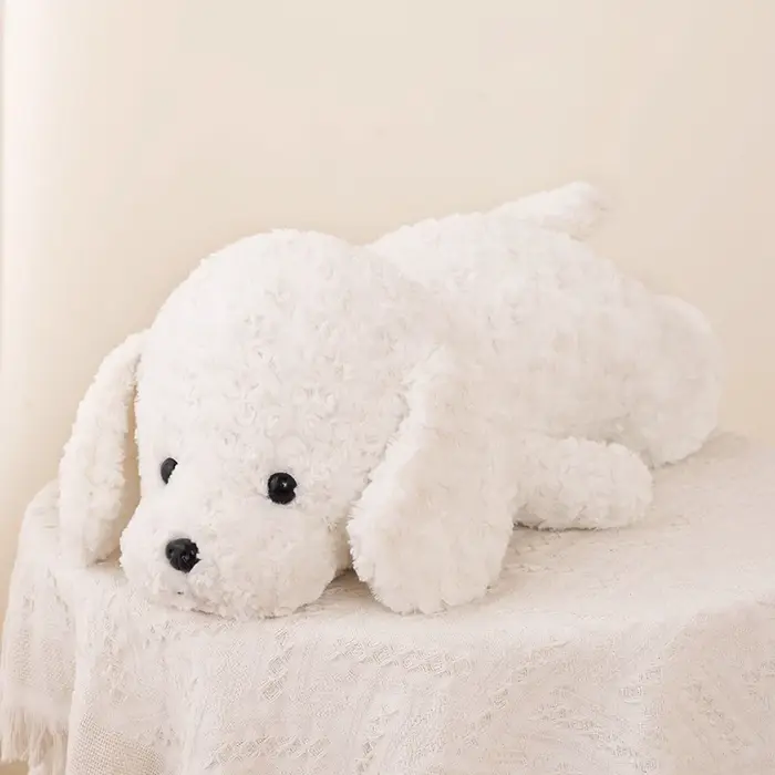 42 cm-118 cm Simulation énorme haute qualité doux Teddy chien en peluche poupée oreiller marron blan