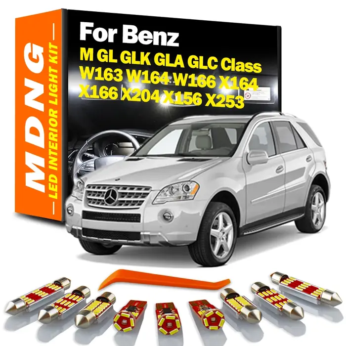 MDNG Canbus pour Mercedes Benz M GL GLK GLA GLC classe W163 W164 W166 X164 X166 X204 X156 X253 Kit d