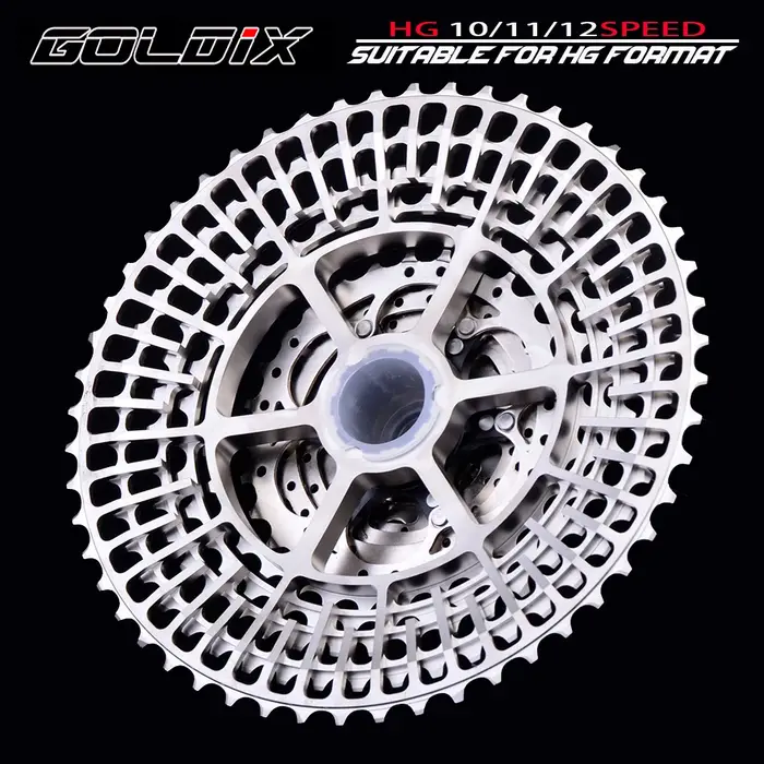 SUNSHINE Ultra léger VTT vélo Cassette en alliage d'aluminium creux CNC usinage 11/12 vitesses HG Co