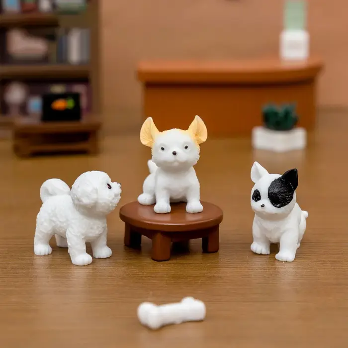 Figurine Miniature artisanale en résine