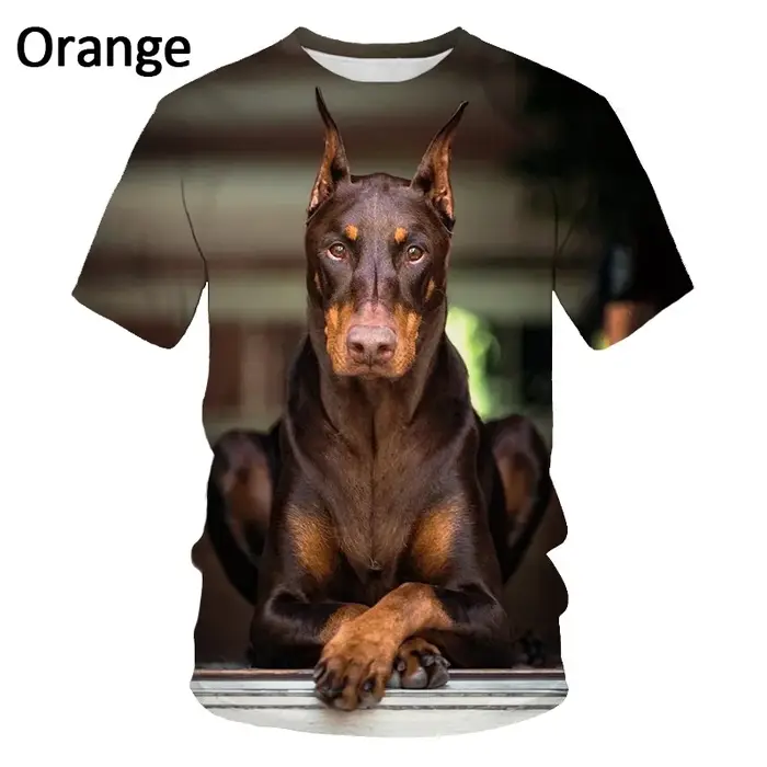 T-shirt manches courtes imprimé chien et Husky sibérien, pour les contribuables allemands, chien mig