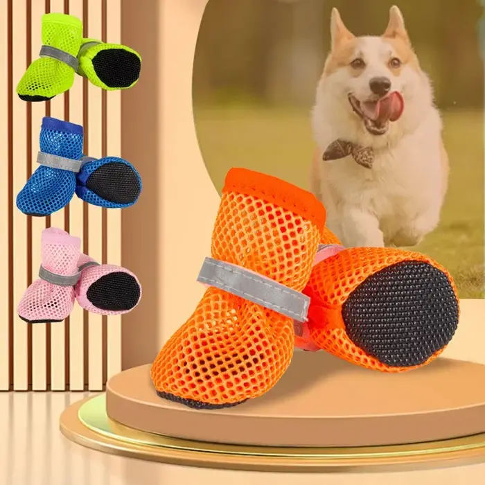 4 pièces, chaussures pour chiens