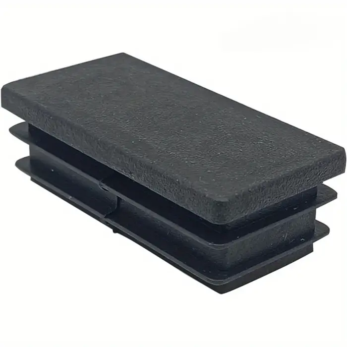 Bouchons de trou rectangulaires en plastique, 10 pièces, inserts de bouchons et bouchons de tuyaux, 