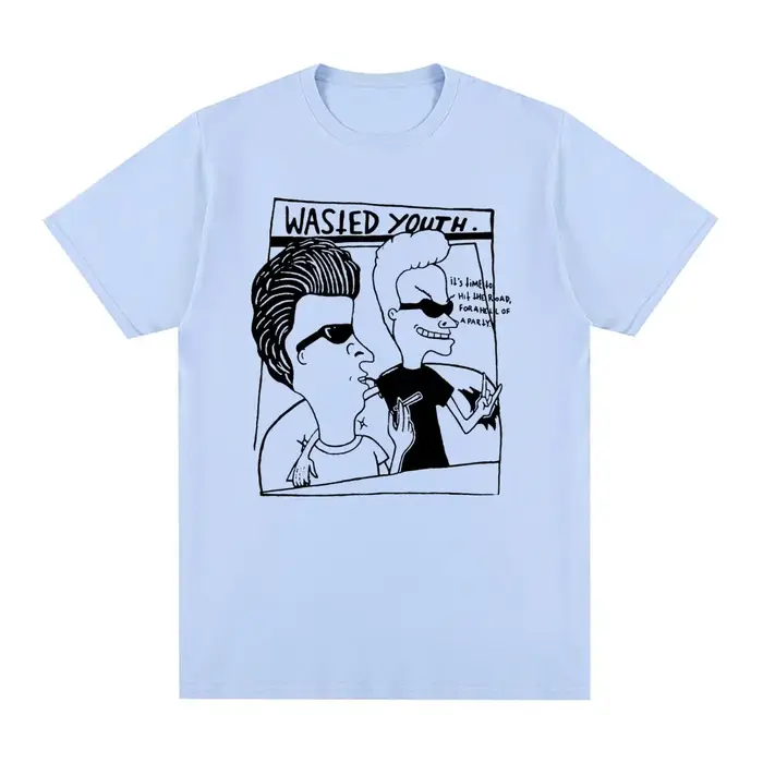 Beavis Butthead Vintage T-shirt unisexe nouvelle mode coton hommes T-shirt nouveau T-shirt femmes ha
