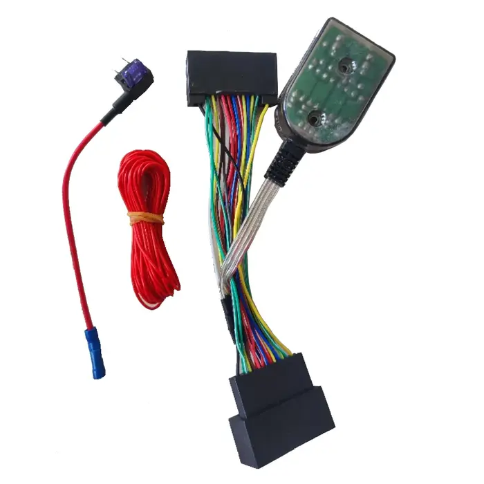Câble de prise d'amplificateur de caisson de basses d'autoradio, convertisseurs Audio stéréo pour Fo