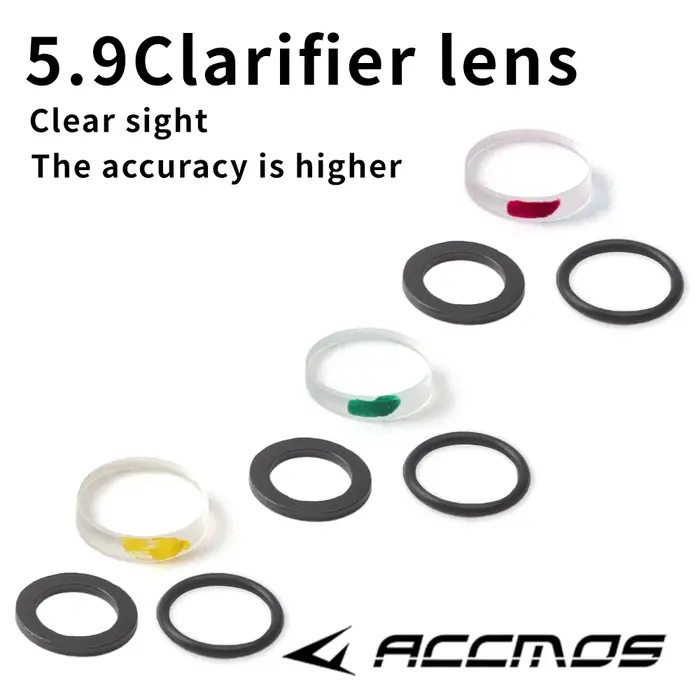 Accessoire de tir à l arc peep core sight d accmos pour tir vision claire et précision haute occasion chasse compétition
