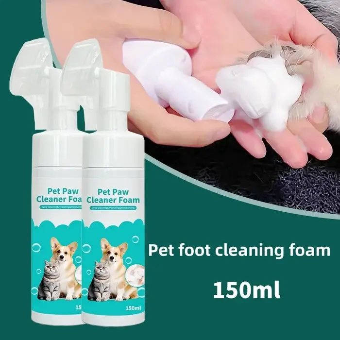 Mousse de livres de pattes pour animaux de compagnie, fournitures pour animaux de compagnie faciles 