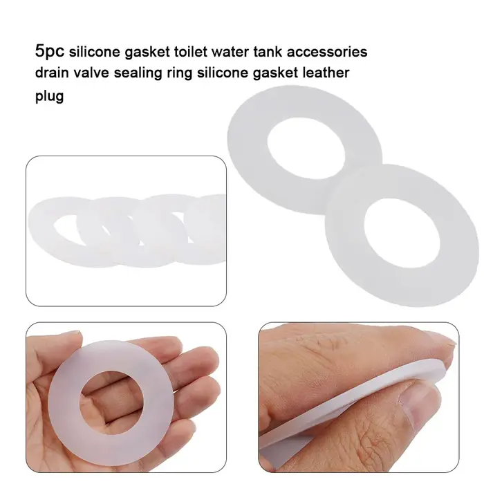 Rondelle d'étanchéité pour Valve de chasse en caoutchouc de silicone Geberit