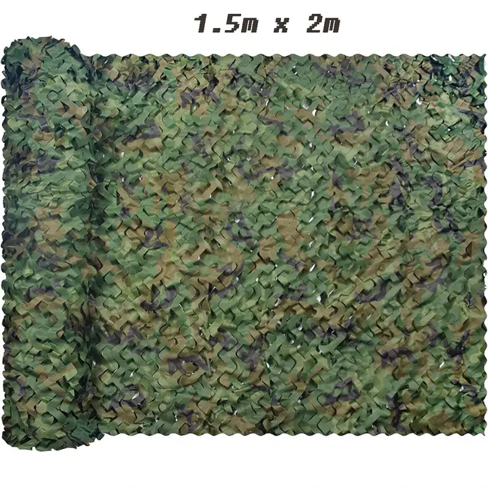 Filet de camouflage pour la chasse, la décoration militaire, l'ombrage, les accessoires et fournitur