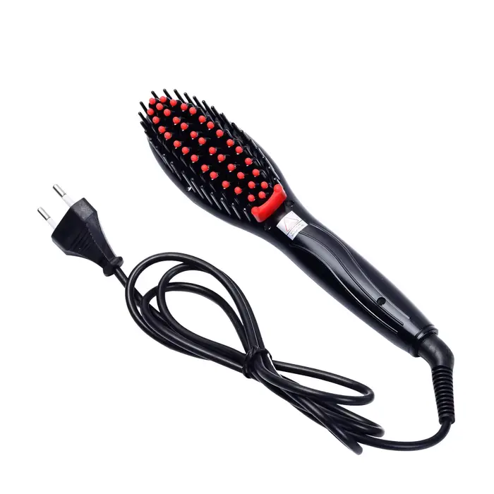 Nouveau Peigne à lisser électrique professionnel, brosse à cheveux, fers à lisser, prise ue/US/UK/AU