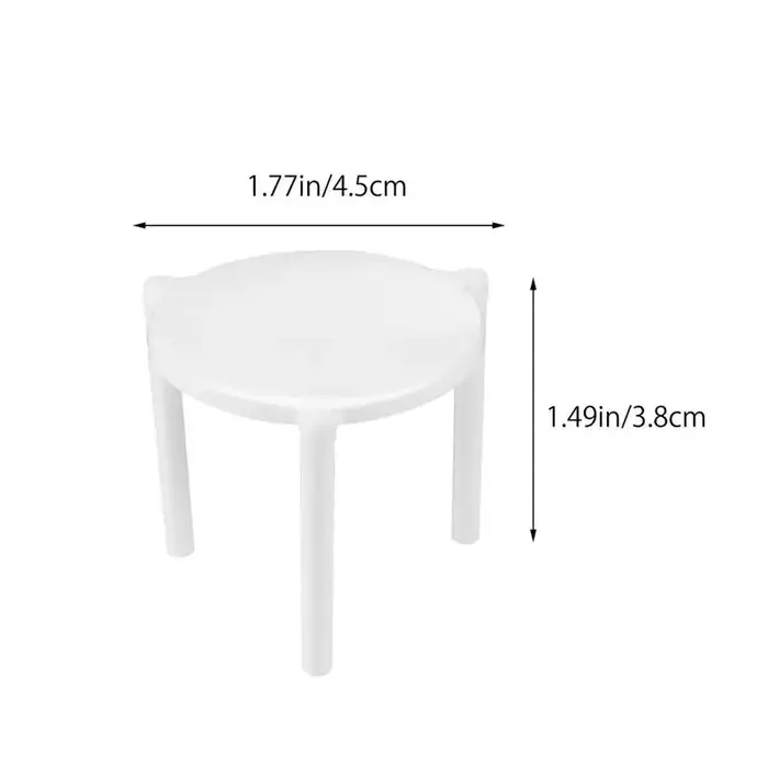 Supports de sauvegarde de pizza empilables en plastique blanc pour pizzas et tartes pour pizzerias restaurants cafés et cuisine à domicile occasions spéciales