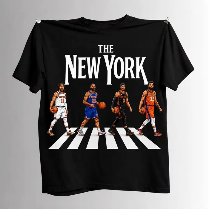 T-shirt de basketball New York Knicks – Cadeau pour les fans – Collection été 2026 – Vêtements de sp