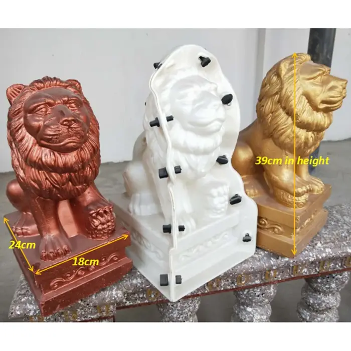 Statue de discuter moule en plastique ABS pour la maison, la villa, le jardin, le béton, l'examen de