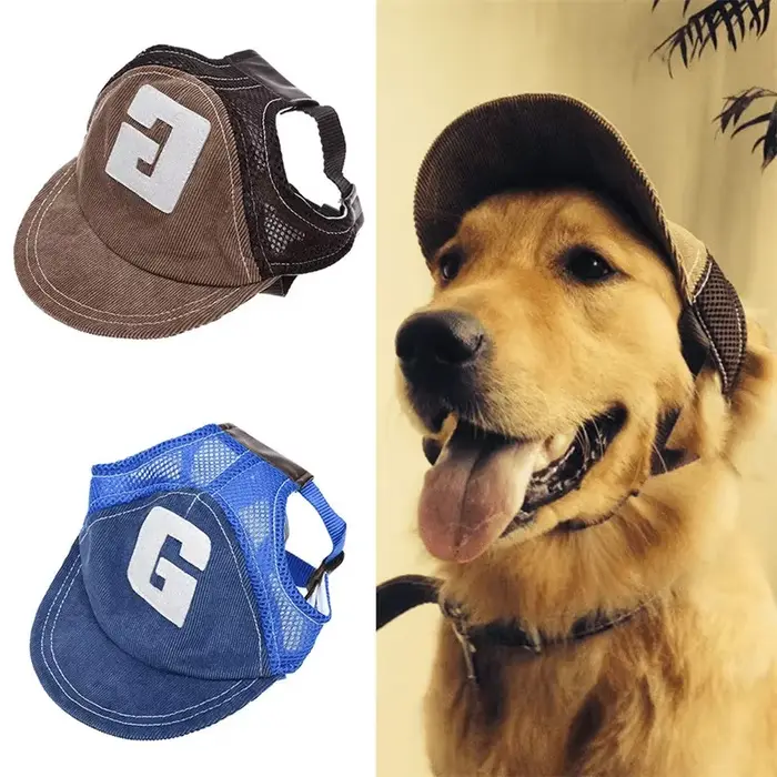 Chapeau de soleil pour chien avec protection UV