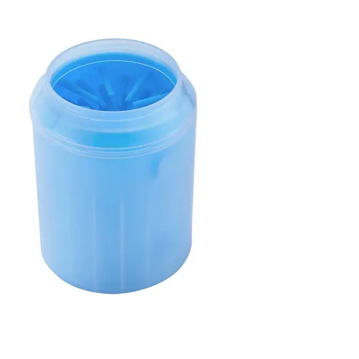 Nettoyeur de pattes de chien, peignes en Silicone souple, Portable, pour l'extérieur, lave-pieds pou