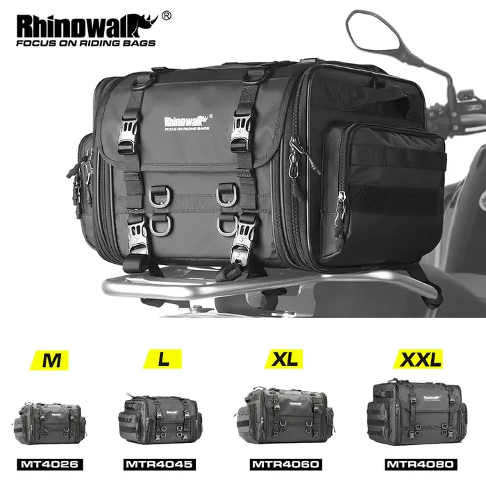 Bal inowalk-Sac de Voyage Étanche pour Moto, Sacoche de Selle Extensible, de Grande Capacité, pour M