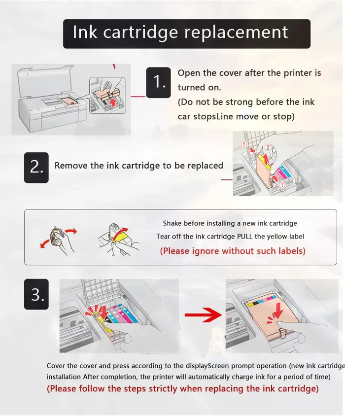 Cartouche d'encre rechargeable Vilaxh T0711 pour Epson T0711 Stylus D78 D92 DX7000F DX5000 DX4050 DX4000 DX4400 DX4450 DX5050 DX6000