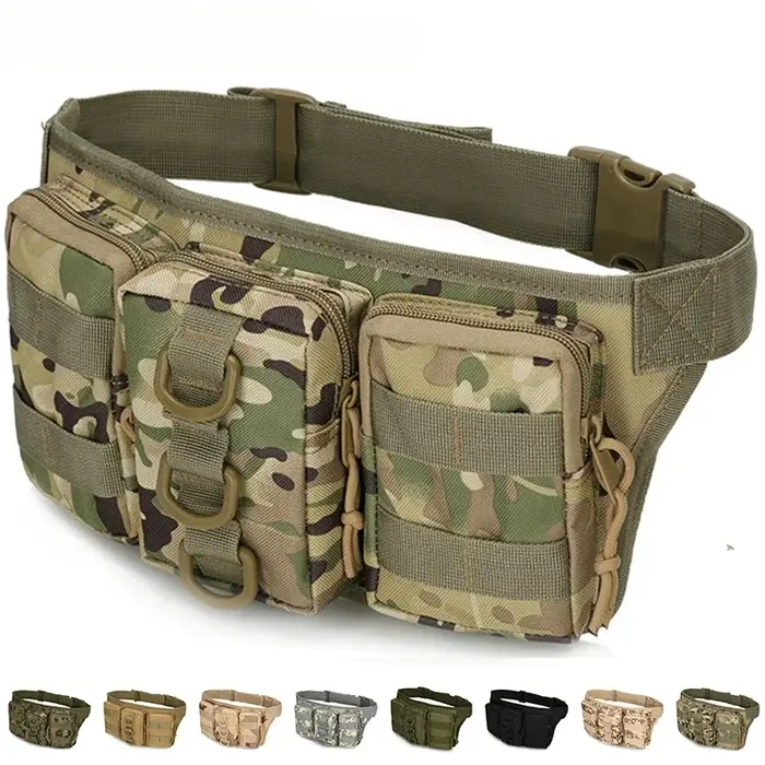 DulMen-Sac banane de randonnée, sacs de sport de chasse en plein air, escalade, camping, fan genic l