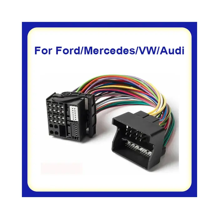 Câble adaptateur d'extension Quadlock 40 broches, faisceau de câbles Plug Play pour BMW citroën Ford