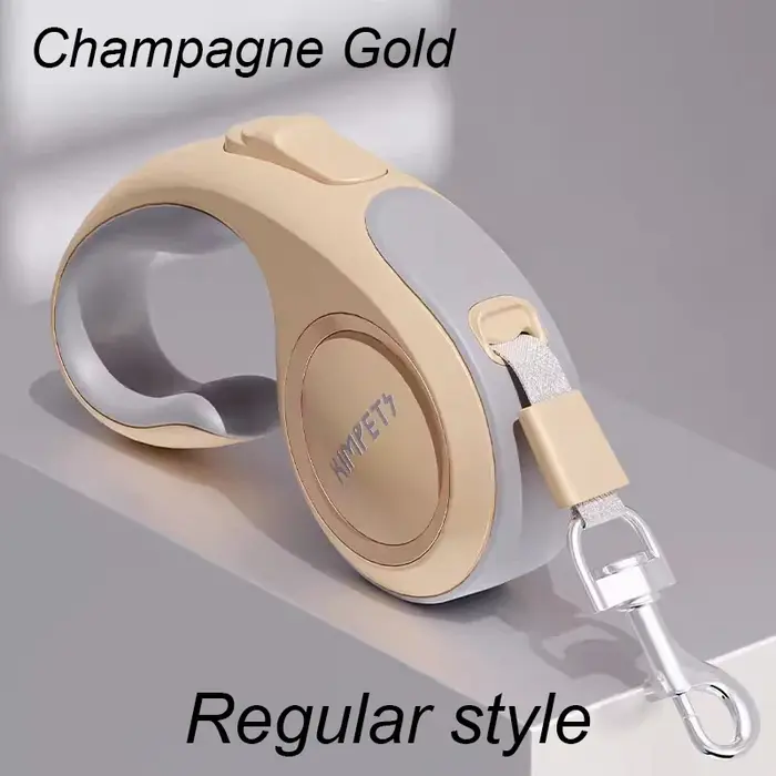 Laisse Rétractable Automatique pour Chien et Chat, Robuste et Ajustable, 3m 5m, pour Petits et Moyen