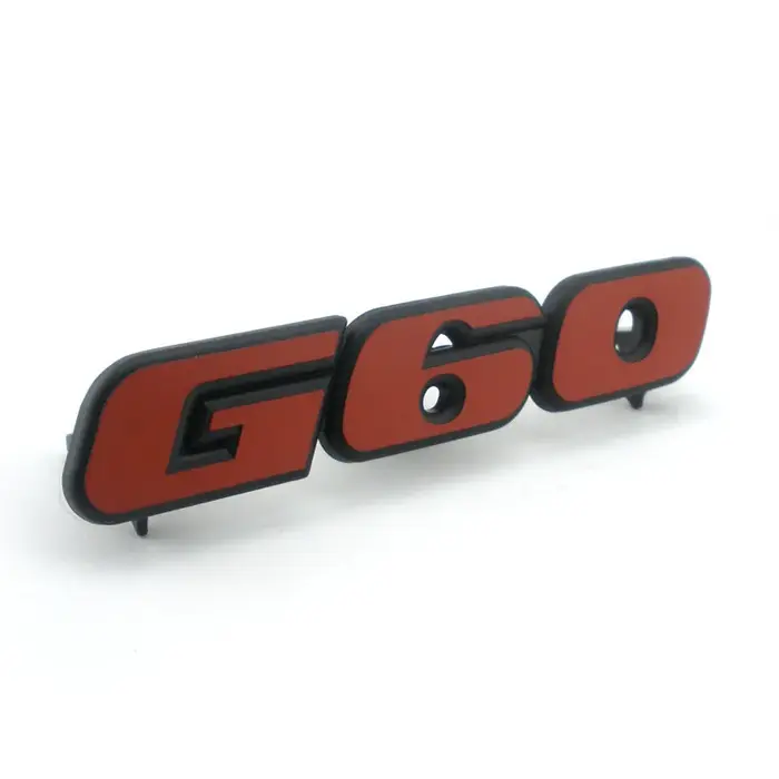 Autocollant rouge Corrado, logo Golf 2 Golf 3 35i, insigne G60, lettrage, emblème moteur, emblème de