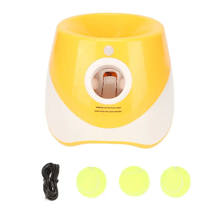 Lanceur de balles automatique pour chien, lanceur de balles pour animaux de compagnie, jeu de lancer