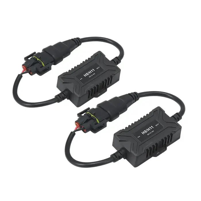 H4 H7 H11 H13 9005/9006/9012 LED Canbus Anti scintillement ampoule décodeur d'erreur résistance annu