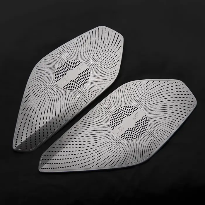Accessoires de voiture colonne avant klaxon de toit capot couvercle de haut-parleur son cadre décora