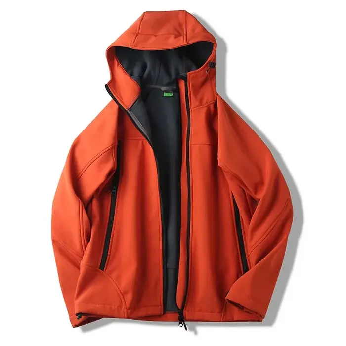 NUONEKO-Vestes à coque souple imperméables pour hommes, Sports de plein air, Chaud, Sourire, Coupe-v