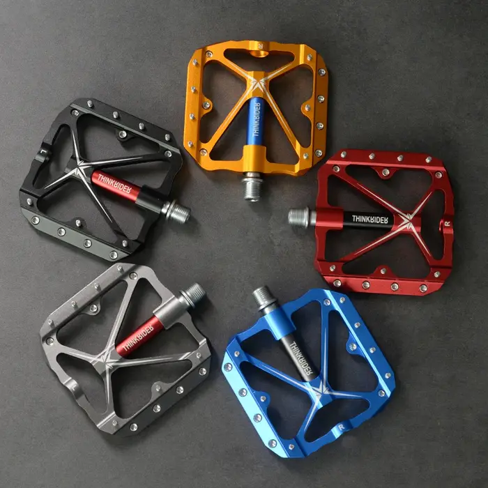 ThinkRider – pédales de vélo à 3 roulements scellés, pédales de vélo plates, vtt, route, vtt, access