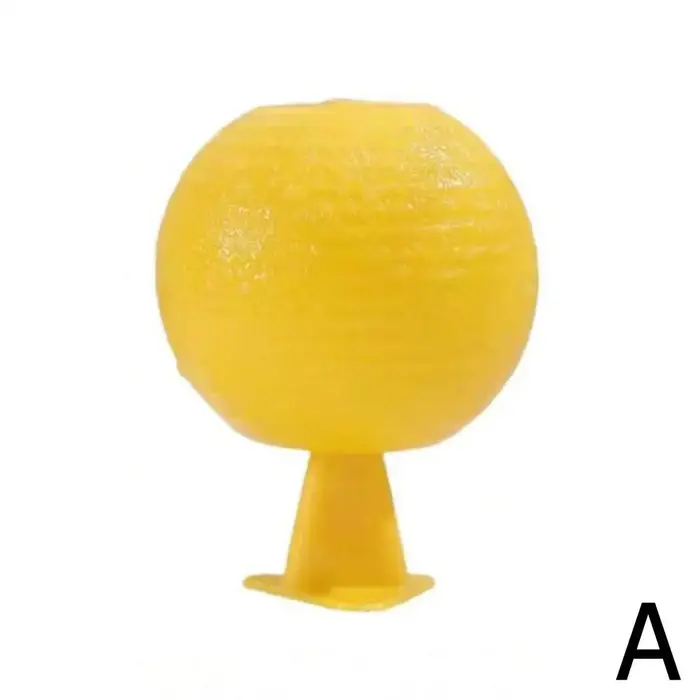 Piège à mouches de fruits jaune-vert, boule collante, boîte entière, boule d'insectes, arge tuant, a