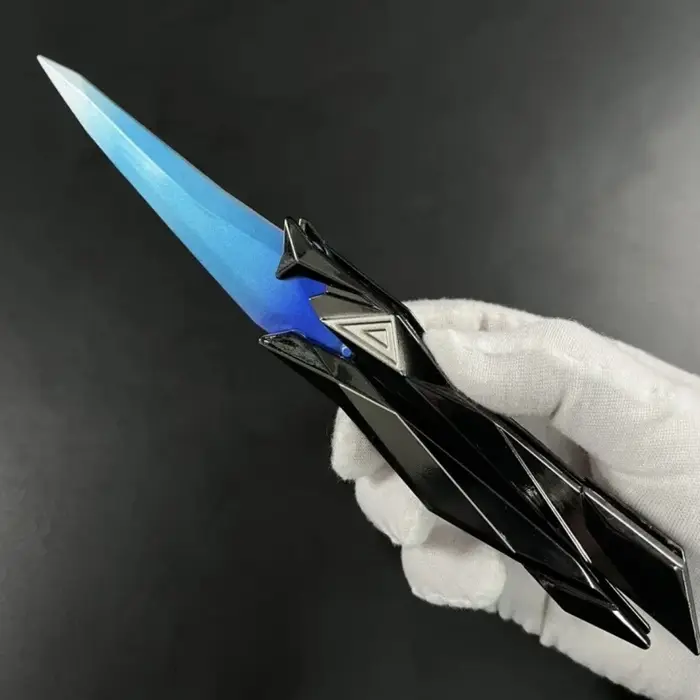 Lame papillon pliable, arme à collectionner gravée en 3D, équipement Portable pour accessoire de Cos