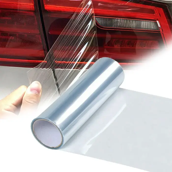 Film de Protection en Vinyle Transparent Brcorporelle pour Voiture, Pare-choc, Lampe, Autocollant Ro