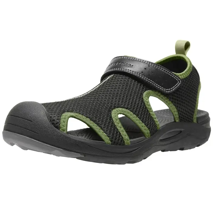 GOLDEN CAMEL – sandales d'été en maille pour hommes, sandales de plage à bout fermé, chaussures de r