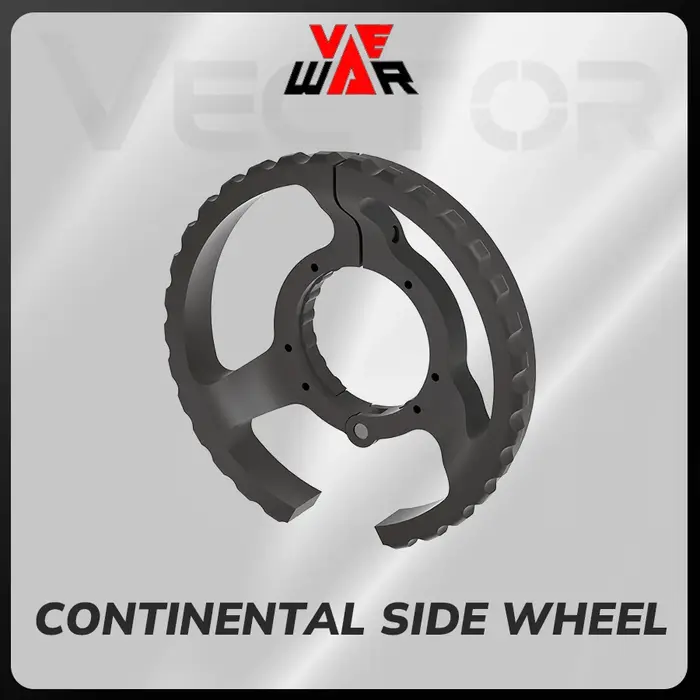Roue de parallaxe Vector Optics universelle - 3 types aluminium pour réglage précis viseurs longue distance