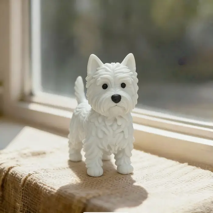 Figurine de West Highland White Terrier