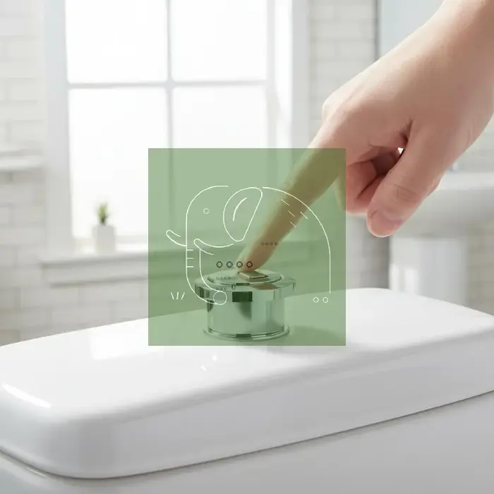 Accessoires de toilette A27F, 1 pièce, pour réservoir d'eau GEBERIT, bouton de vidange, vanne de cha