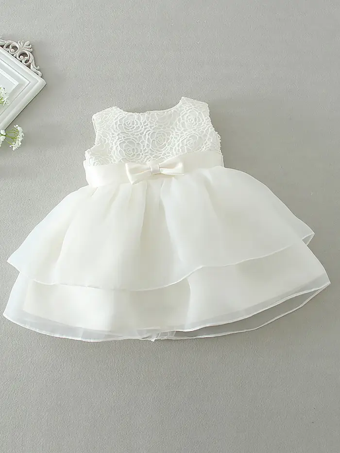 Vêtements pour bébé fille de 1 an, robe cadeau de baptême pour nouveau-né, robes de baptême pour fil