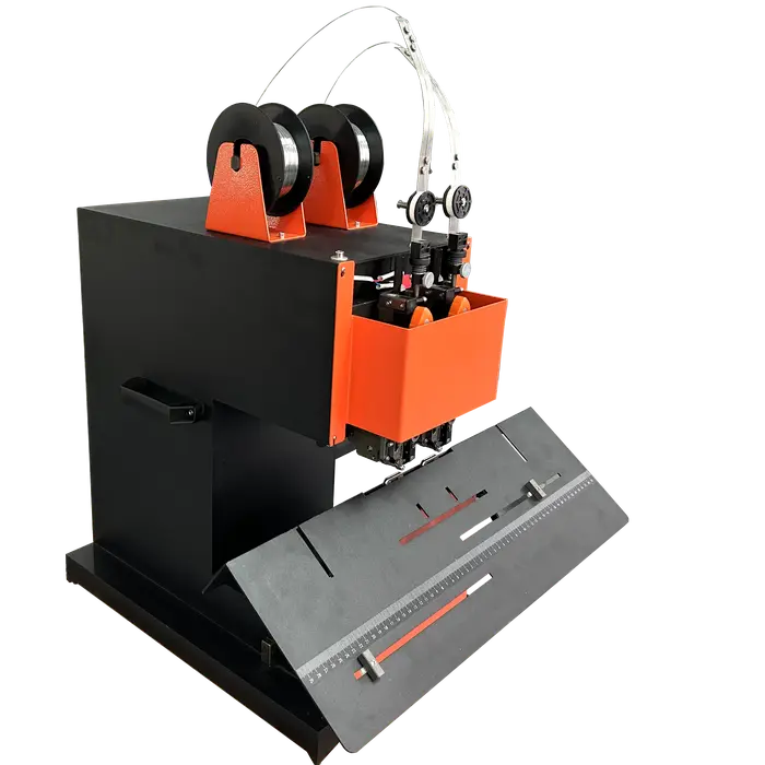 Machine à relier robuste à deux fils pour la reliure de livres, brochures et manuels pour usage professionnel et personnel