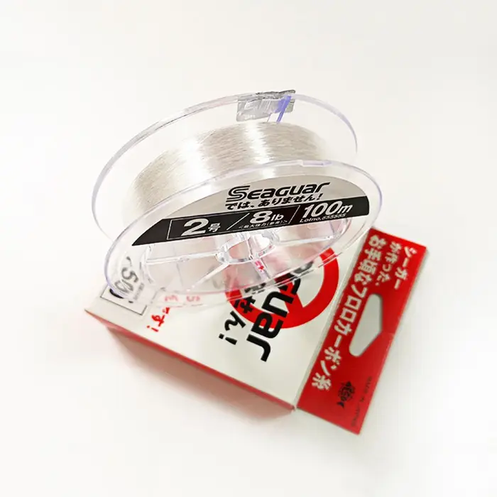 Seaguar-Fil de pêche en fibre de carbone fluorocarbone, 100m, 0.148-0.405mm, 3 à 25lb
