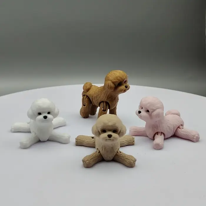 Statue de caniche imprimée en 3D