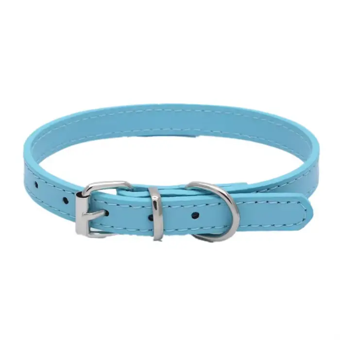 Collier pour chien multicolore simple, taille réglable, adapté aux chiens de petite, moyenne et gran