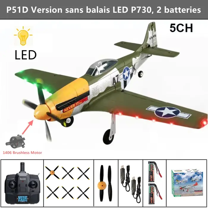 Avion RC 5CH 3D/6G