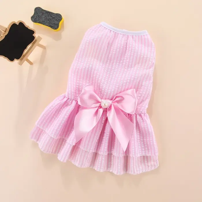Robes pour chiens pour petits chiens filles robes florales pour chiots chien de compagnie princesse 