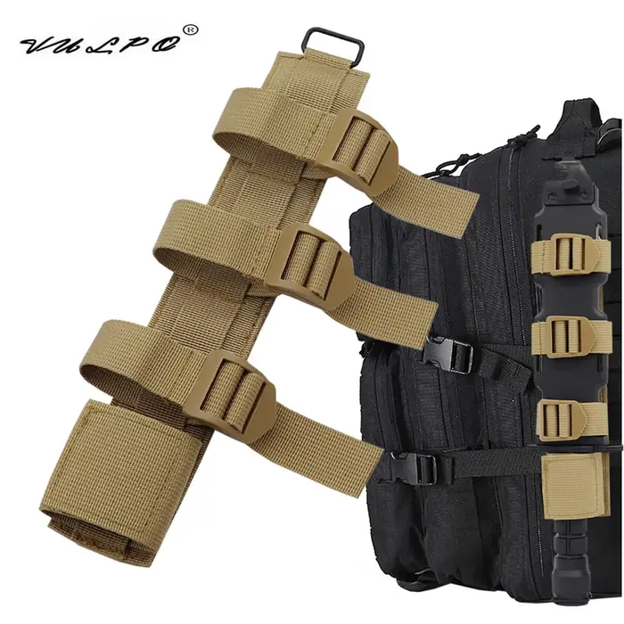 VULPO Tactical Molle Knife Shealth Adapter Tool Carrier Sheath Holder Backpack A