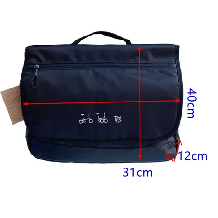 Sacs et sacoches de vélo pour Brompton Birdy BYA412, sac de rangement avant de vélo pliant, sac à ma